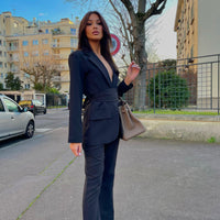 Ensemble blazer et pantalon noir