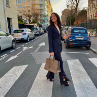 Ensemble blazer et pantalon noir