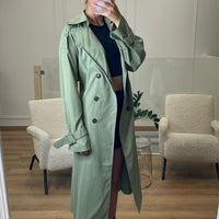 Trench-coat kaki