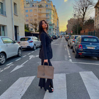 Ensemble blazer et pantalon noir