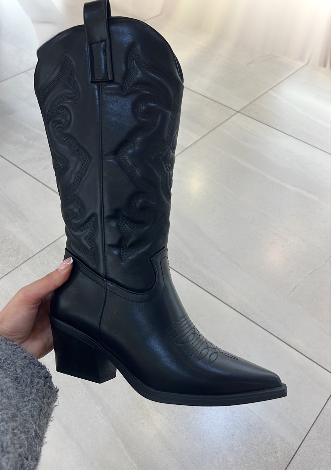 Bottes SANTIAGS noire