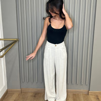 Pantalon fluide en lin
