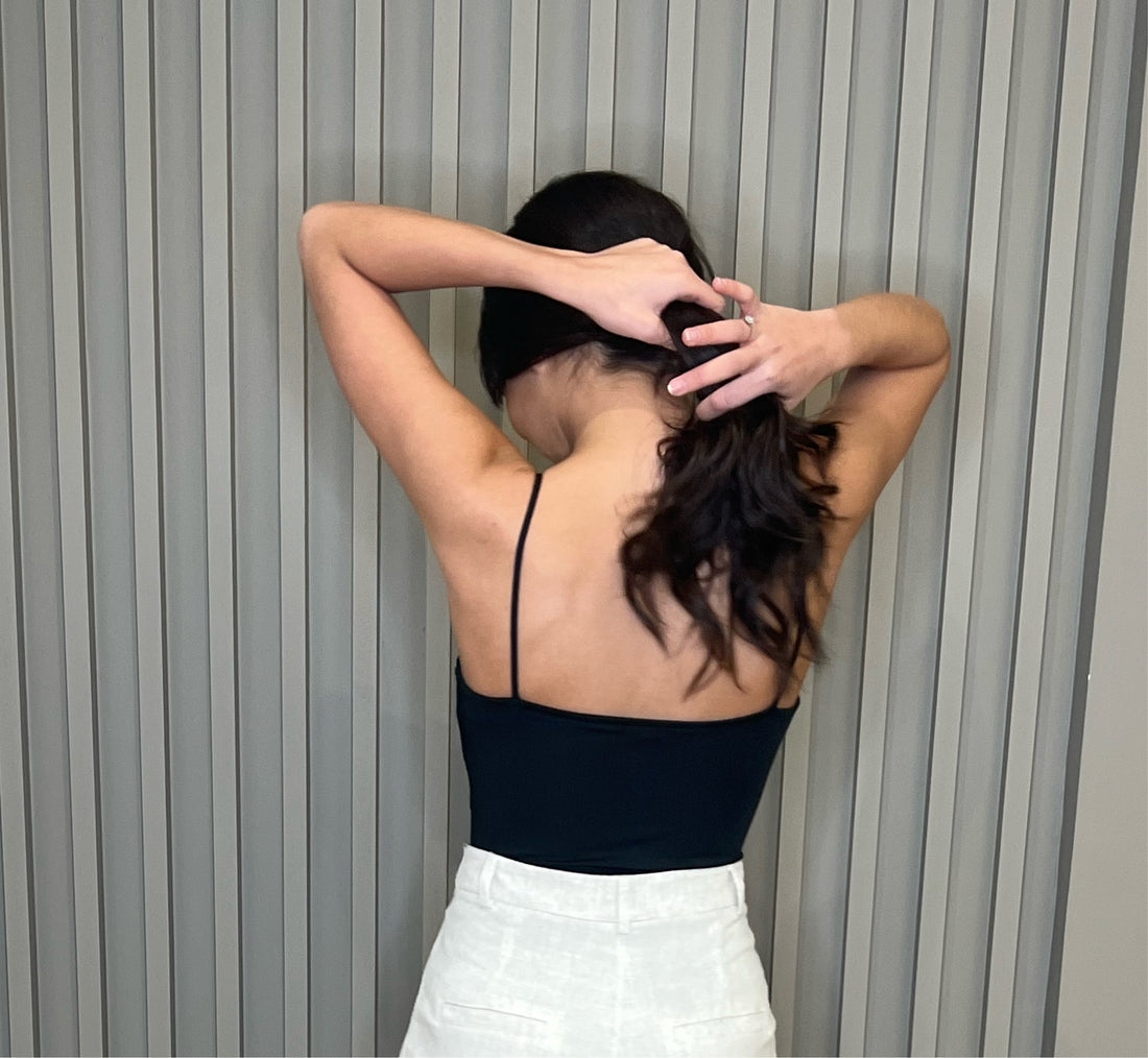 Body débardeur noir