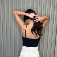 Body débardeur noir