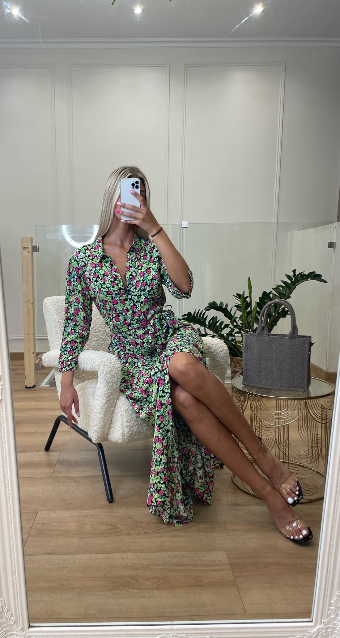 Robe imprimée fleurie