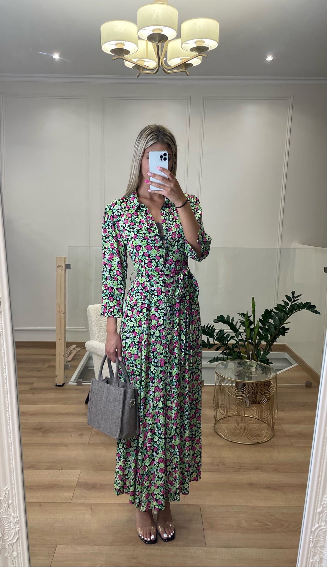 Robe imprimée fleurie