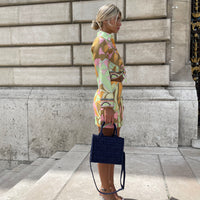 Ensemble chemisier et jupe imprimé