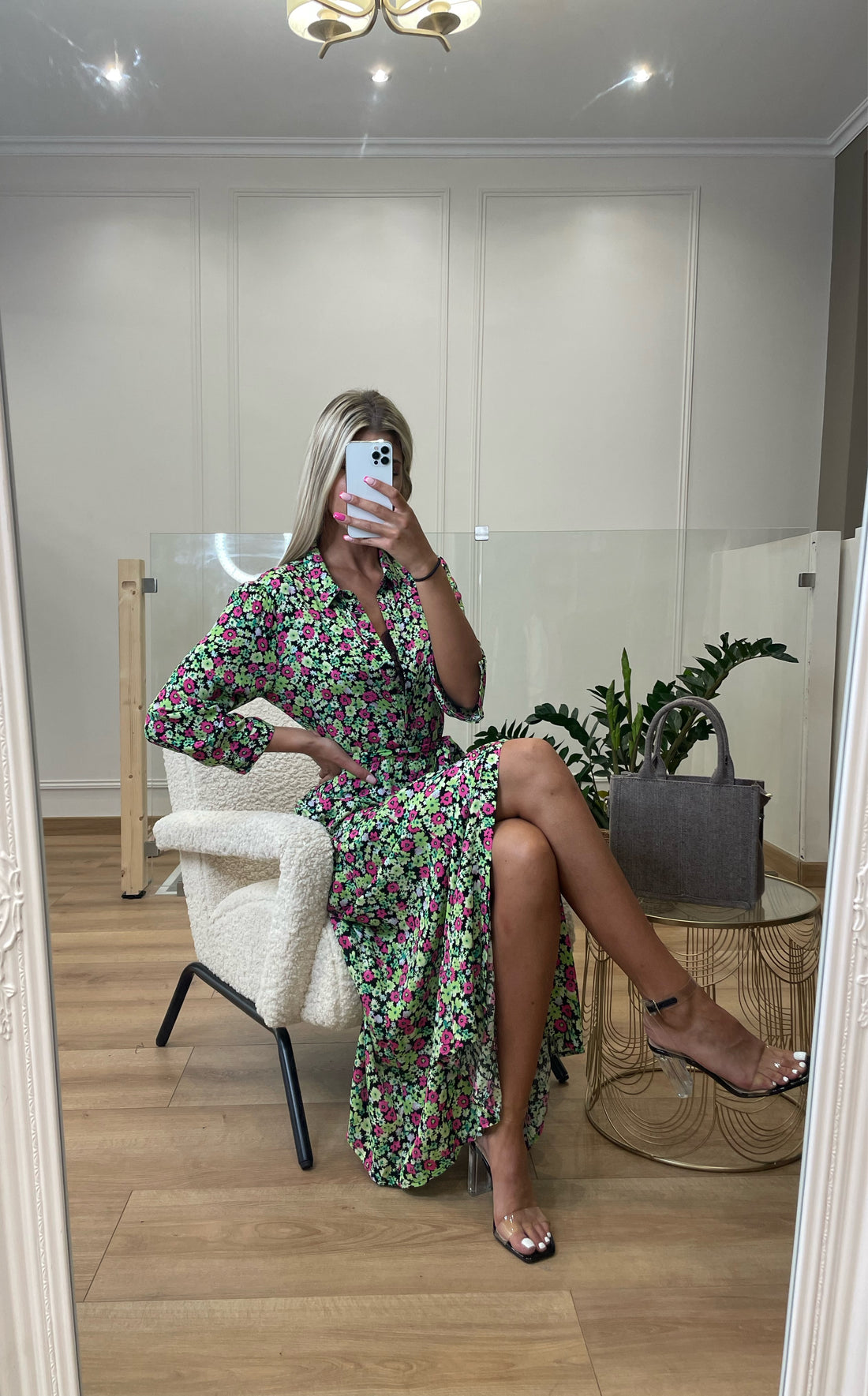 Robe imprimée fleurie